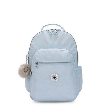 Kipling Seoul Large Iconic 15" Laptop Rugzak Blauw | NL 1380CT